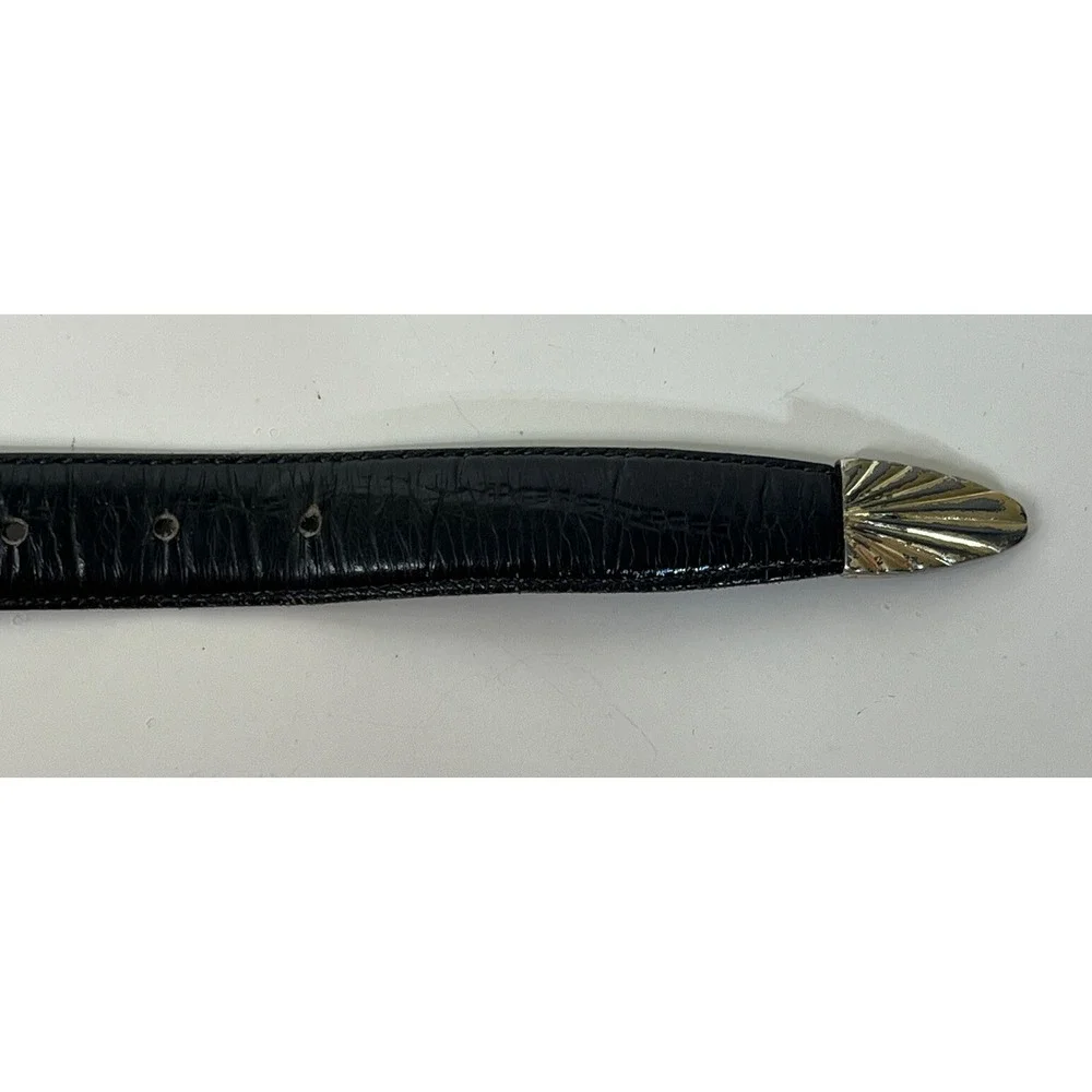 Vintage Imported Alligator Grain Steerhide Belt 32‎ in